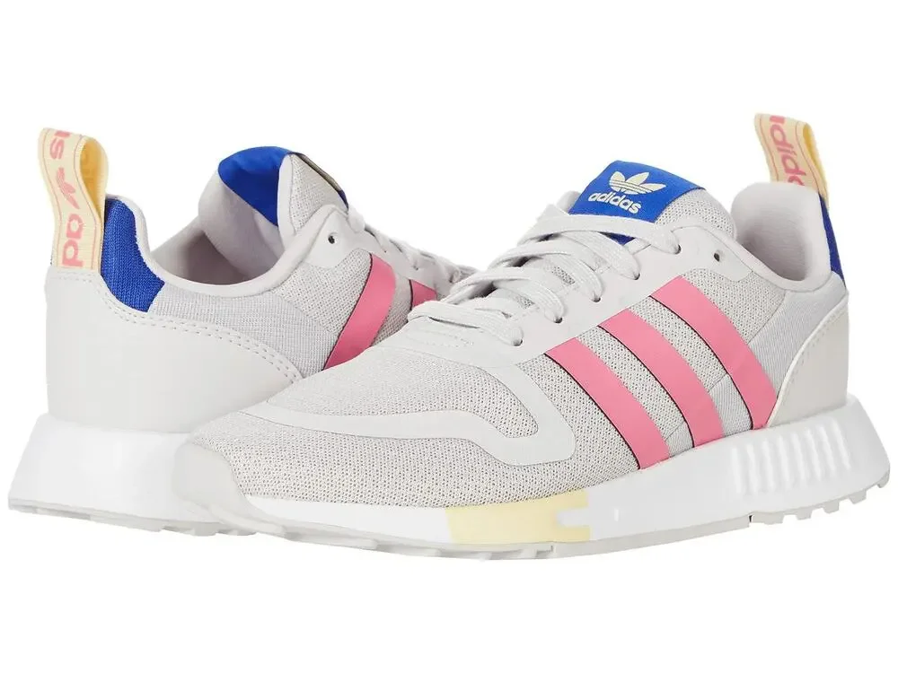 ADIDAS ORIGINALS MULTI X (BIG KID) GREY ONE/ROSE TONE/EASY YELLOW 4.5 BIG KID M